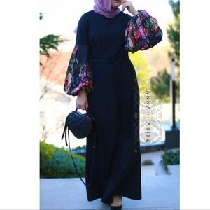 Floral Puff Sleeve Dress